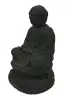 Product image 3 of the product “Seated Buddha Japan 19cm high. Black ”